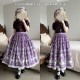 Twilight Crush Grape Pastoral Song Skirt Salopette JSKs(Reservation/3 Colours/Full Payment Without Shipping)